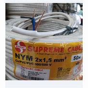 Harga Kabel Supreme 2X1.5 Per Roll